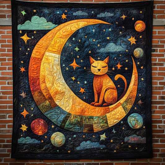 Celestial Cat DAI301224035 Quilt Blanket