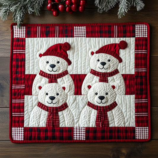 Polar Bear DAI221024282 Quilted Placemats