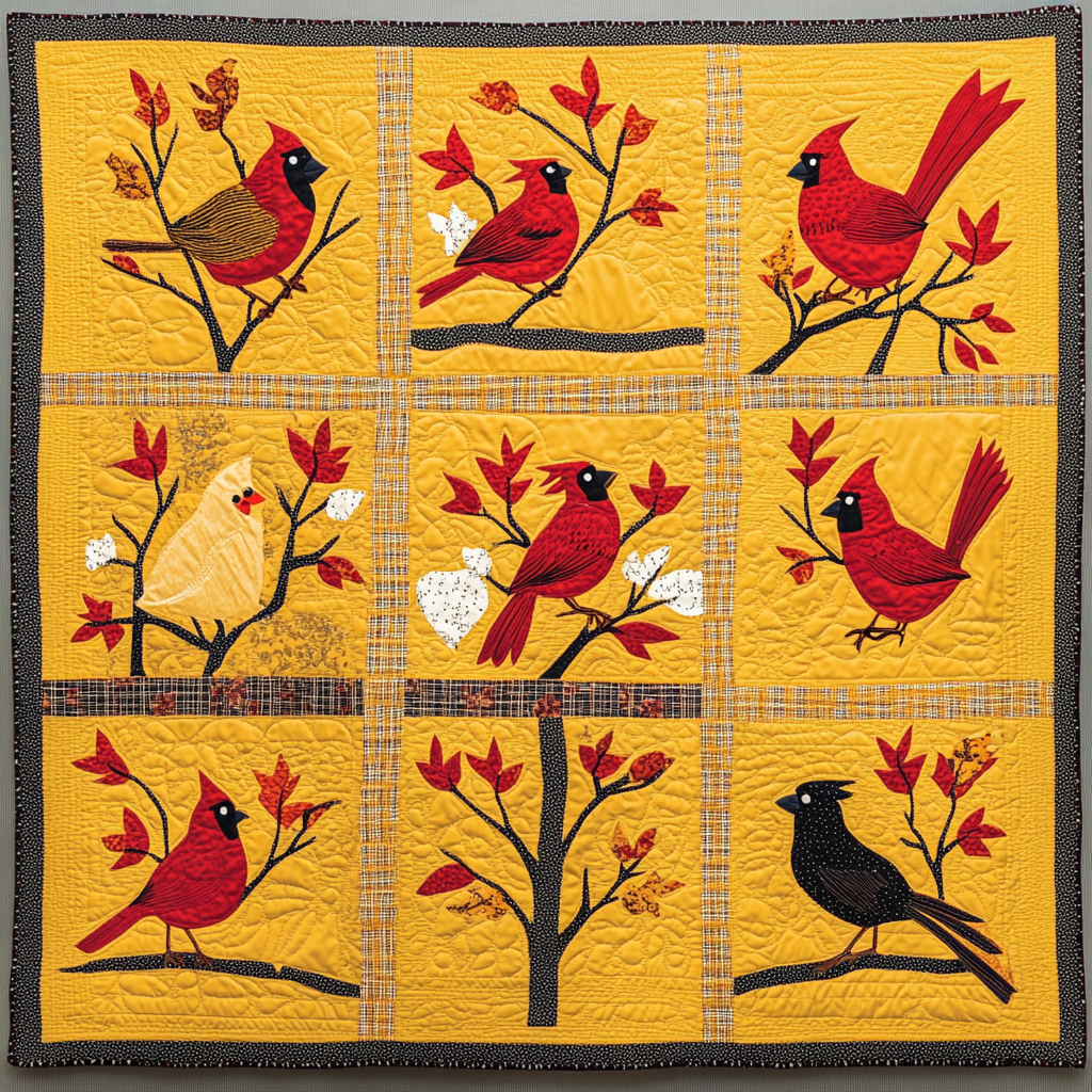 Cardinal DAI130824077 Quilt Blanket