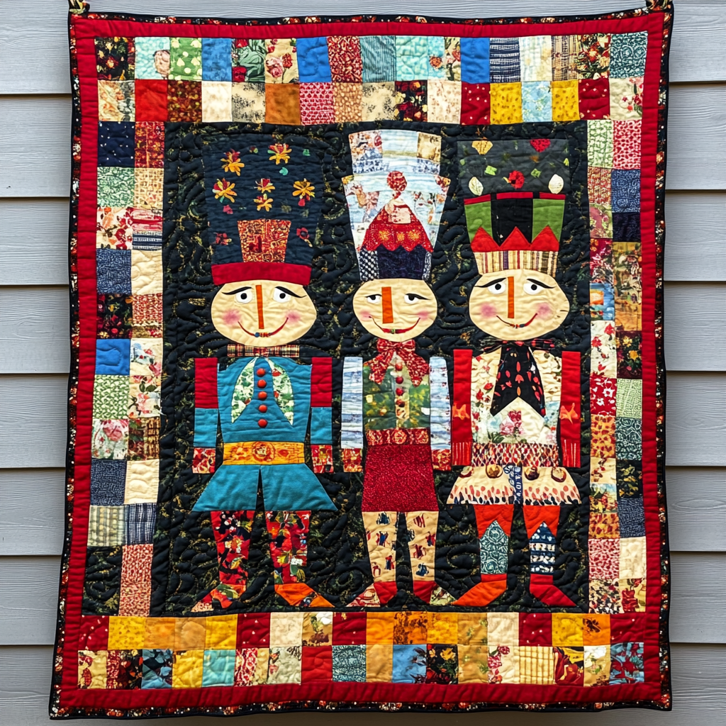 Nutcracker DAI190824124 Quilt Blanket