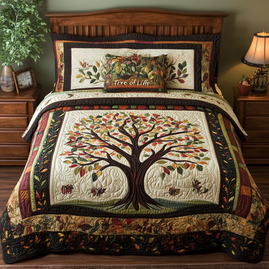 Tree Of Life TAI101224539 Quilt Bedding Set