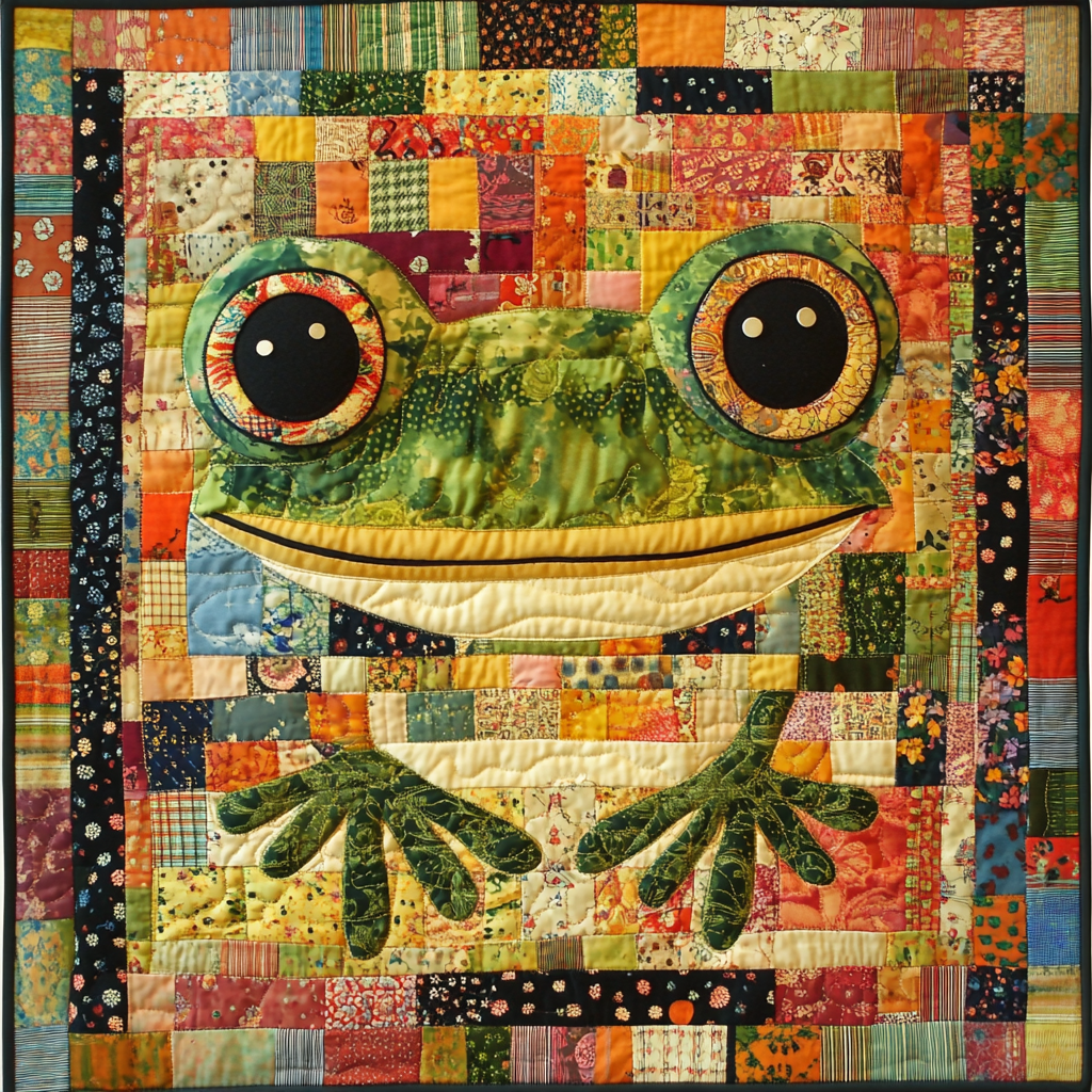 Frog TAI01102472 Quilt Blanket