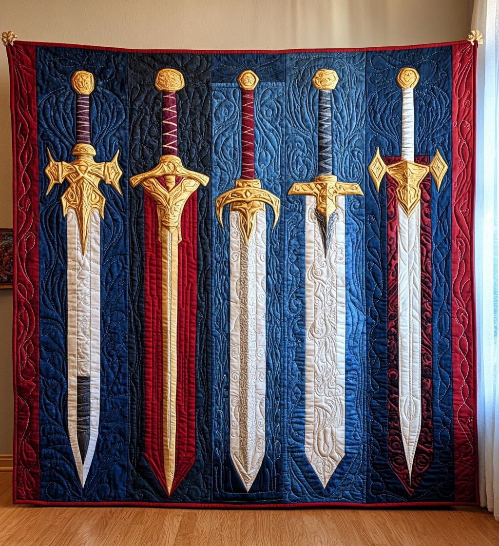 Sword DAI301224082 Quilt Blanket