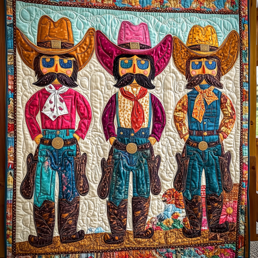 Cowboy Nutcracker DAI241224380 Quilt Blanket