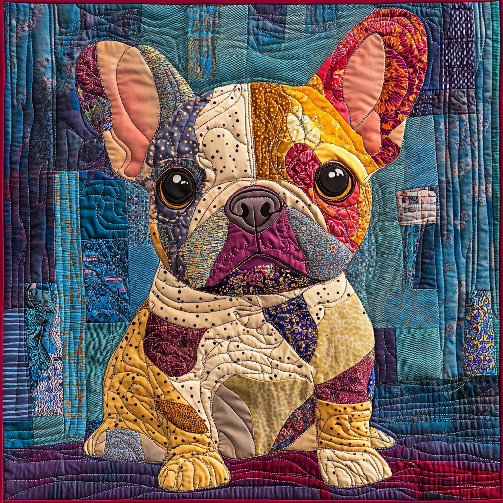 French Bulldog TAI121024098 Quilt Blanket