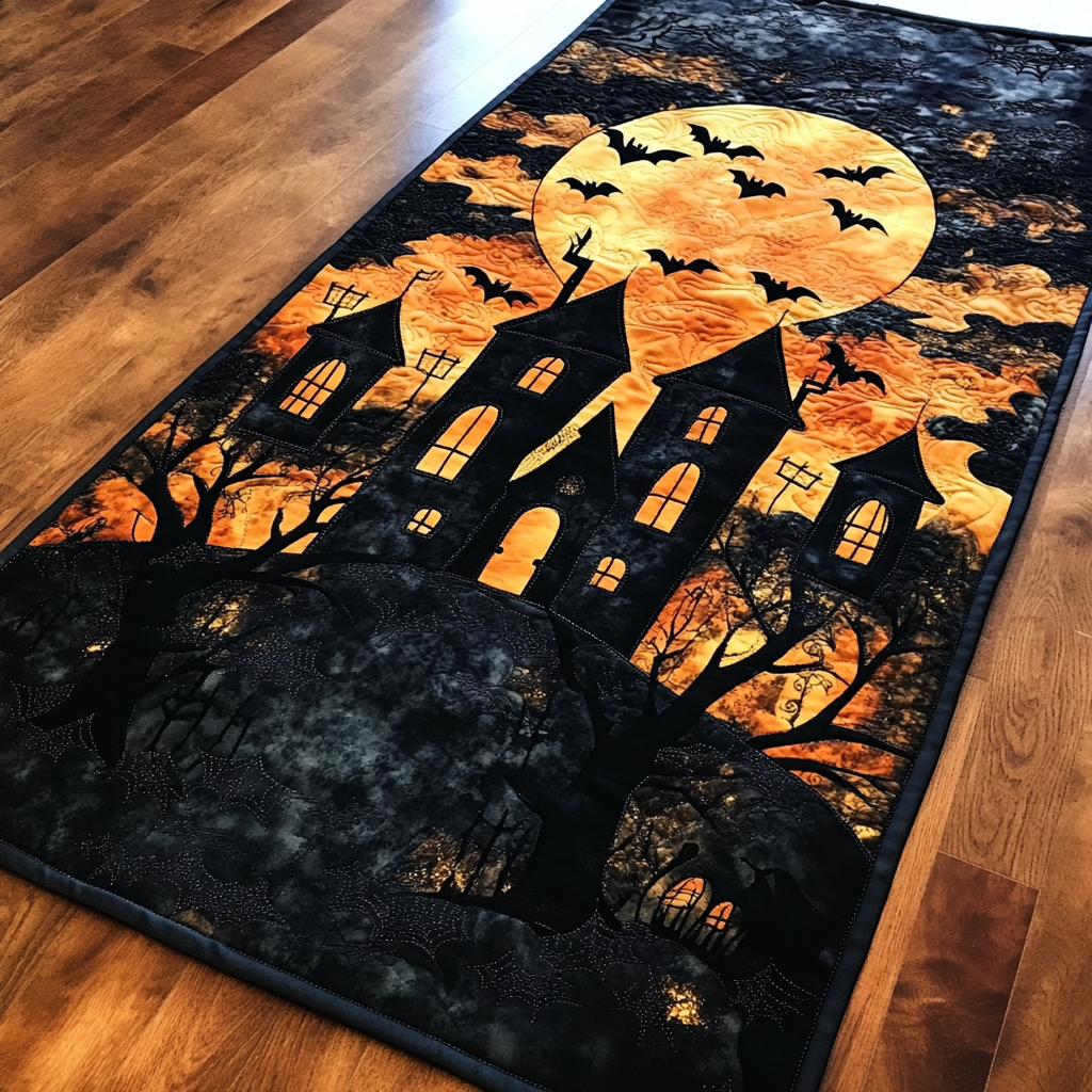 Halloween TAI040924412 Quilted Table Runner