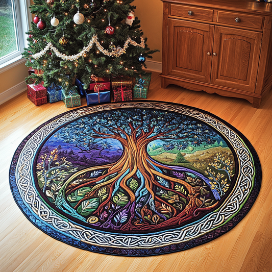 Tree Of Life TAI101224622 Quilted Tree Skirt