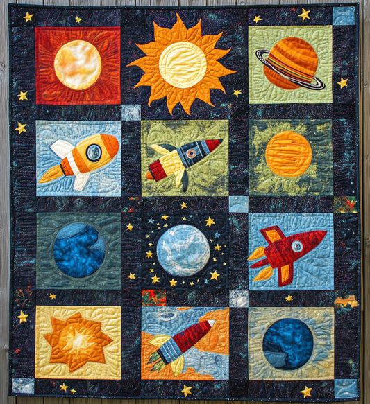 Outer Space DAI301224078 Quilt Blanket