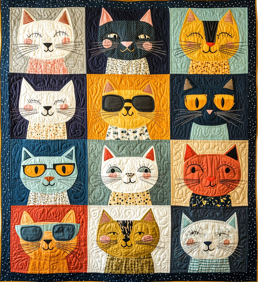 Cat DAI090125231 Quilt Blanket