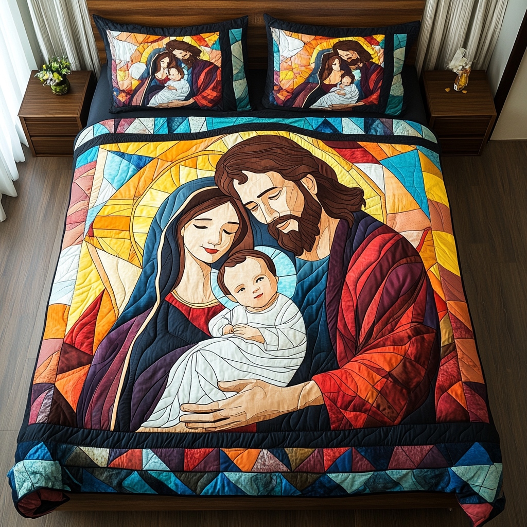 Nativity TAI181024151 Quilt Bedding Set