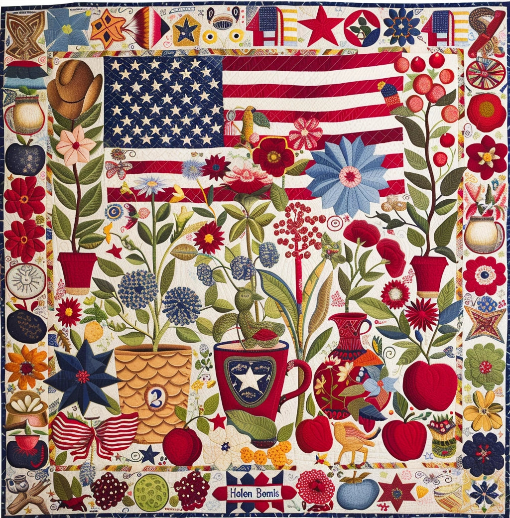 Patriotic TAI240424026 Quilt Blanket