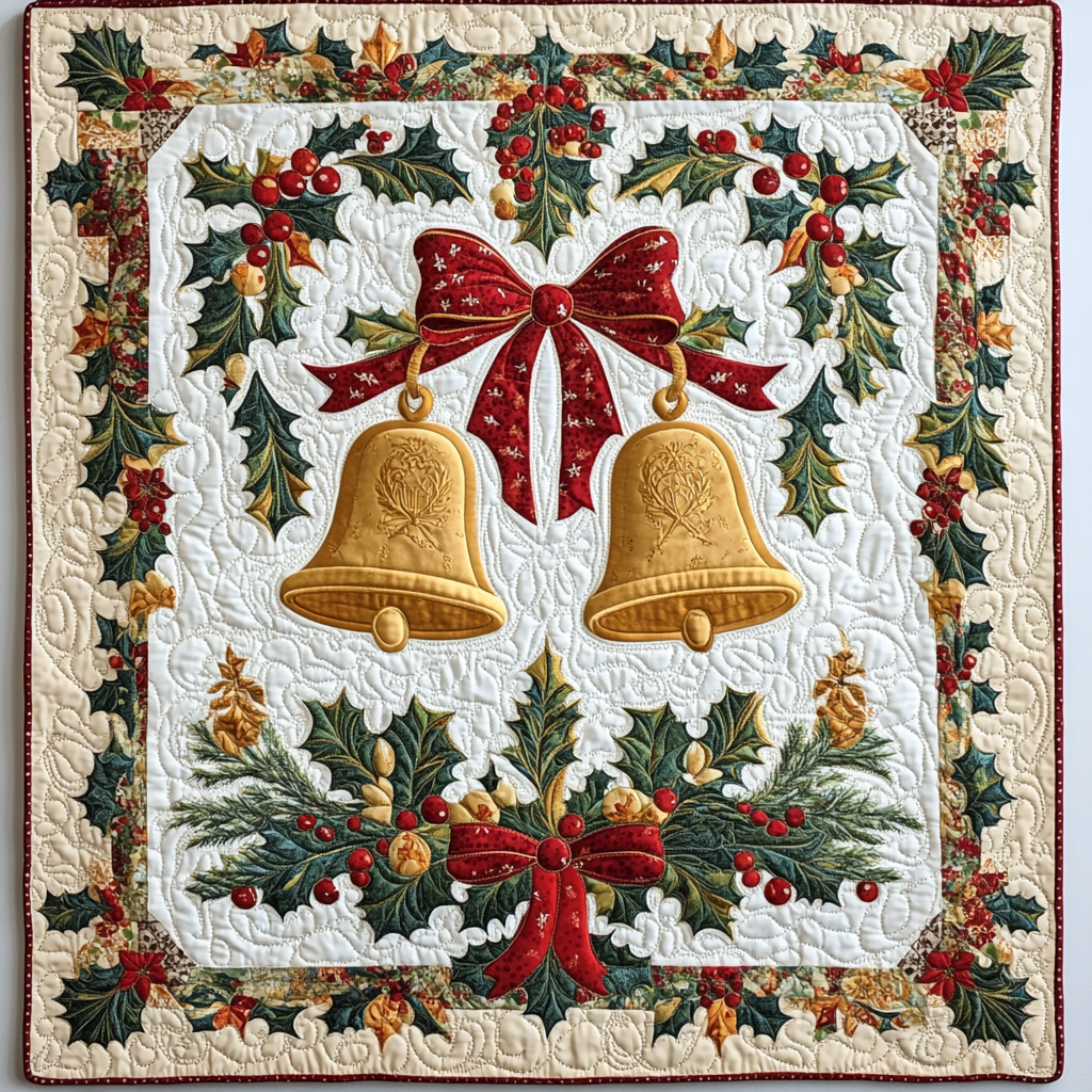 Christmas Bell DAI141124543 Quilt Blanket