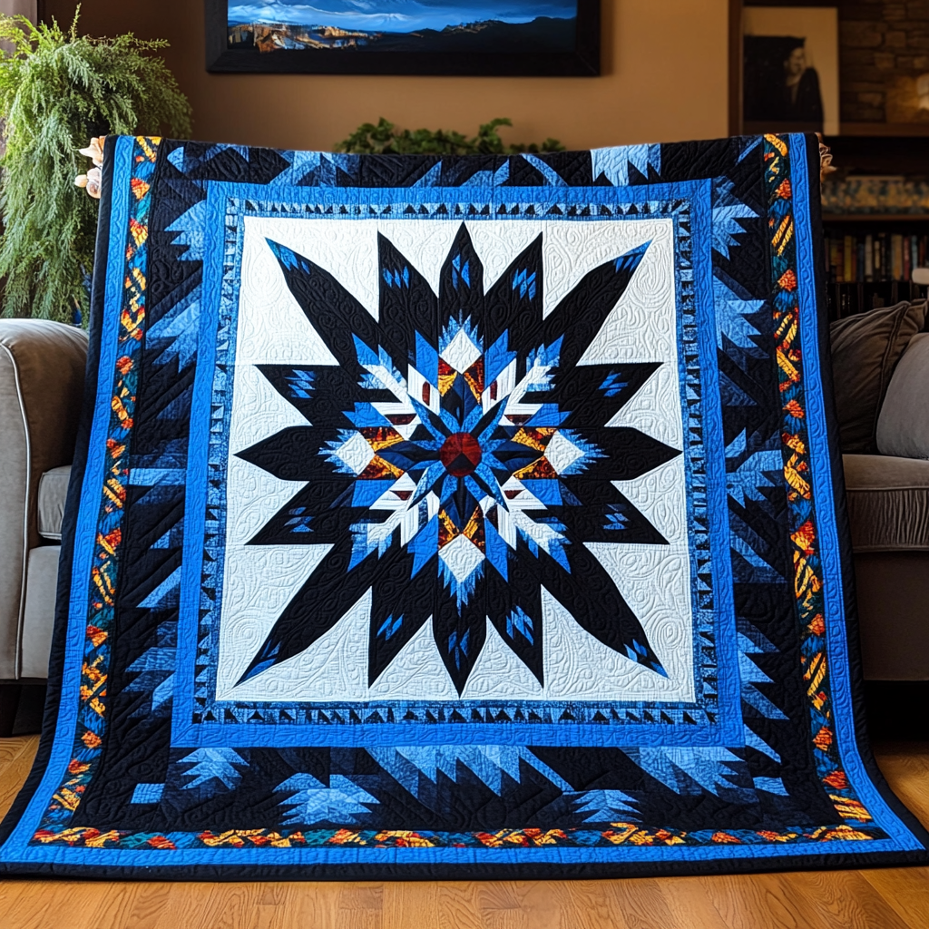 Native American TAI091024224 Quilt Blanket