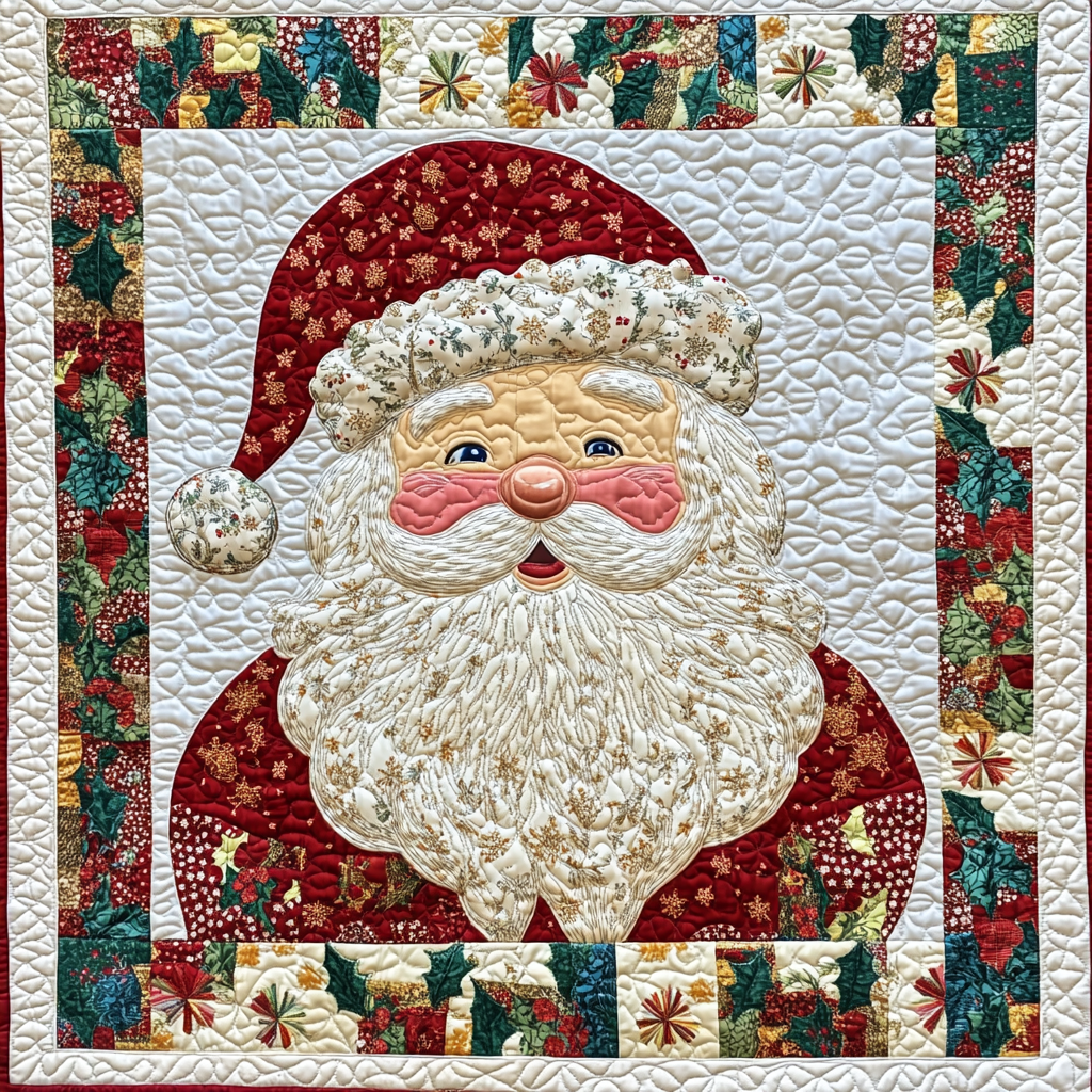 Christmas Santa TAI260924072 Quilt Blanket