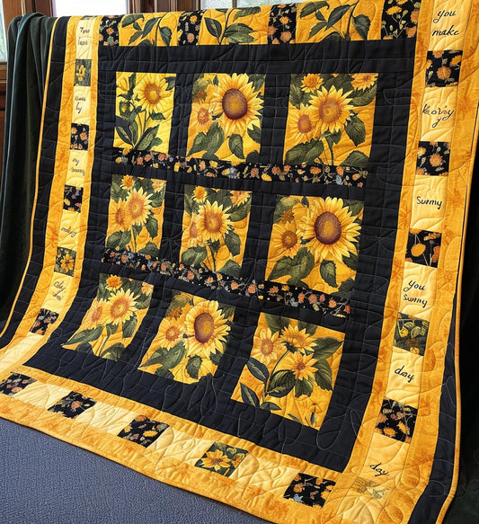 Sunflower TAI030524049 Quilt Blanket