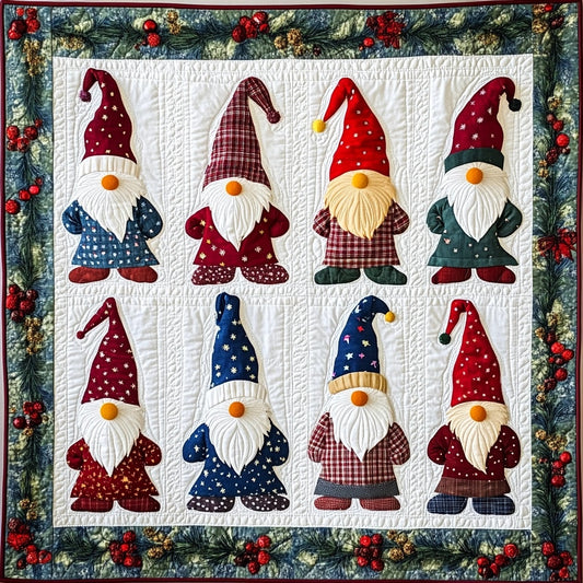 Christmas Gnome TAI260924066 Quilt Blanket