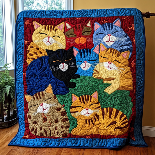 Sleeping Cat DAI301224098 Quilt Blanket