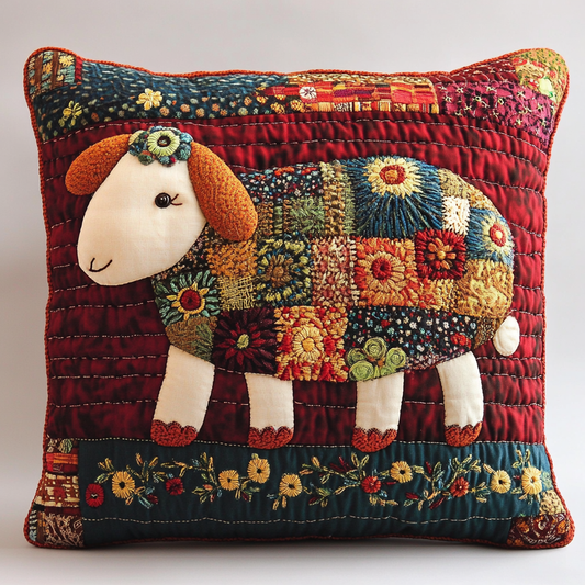 Sheep DAI230924088 Quilted Pillow Case