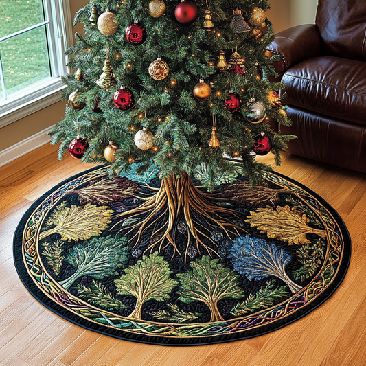 Tree Of Life TAI101224662 Quilted Tree Skirt