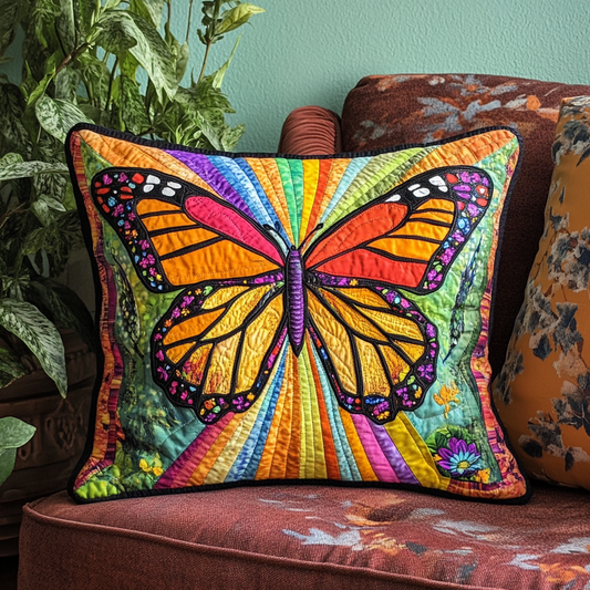 Monarch Butterfly DAI110225301 Quilted Pillow Case