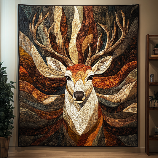 Majestic Deer TAI201124383 Quilt Blanket