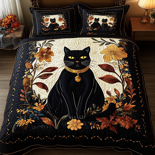 Black Cat TAI141124133 Quilt Bedding Set