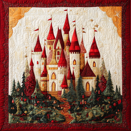 Christmas Castle DAI281124056 Quilt Blanket