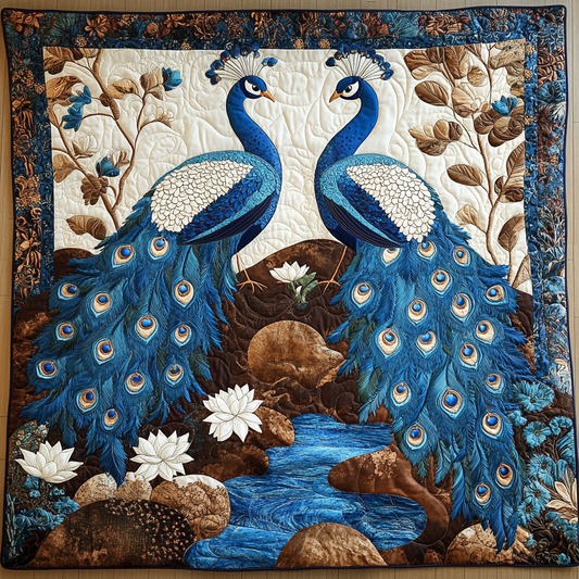 Peacock DAI301224108 Quilt Blanket