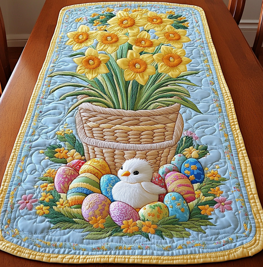 Easter DAI150125304 Quilted Table Runner