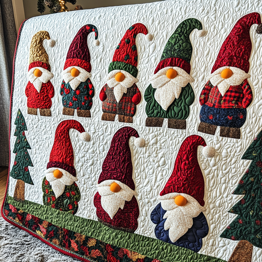 Christmas Gnome TAI260924069 Quilt Blanket