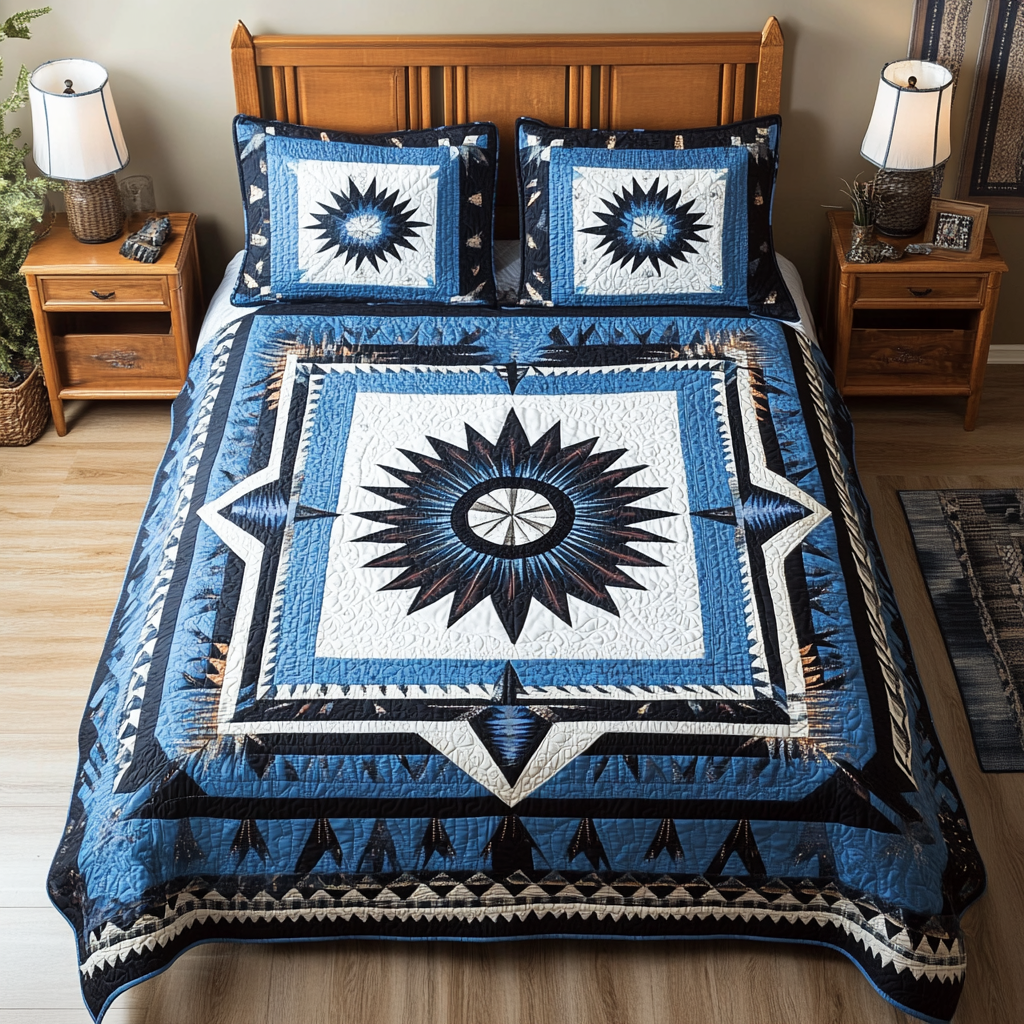 Compass Rose TAI181024076 Quilt Bedding Set