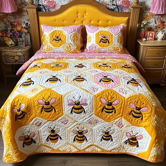 Bee DAI190824342 Quilt Bedding Set