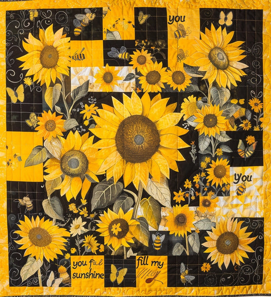 Sunflower TAI030524048 Quilt Blanket