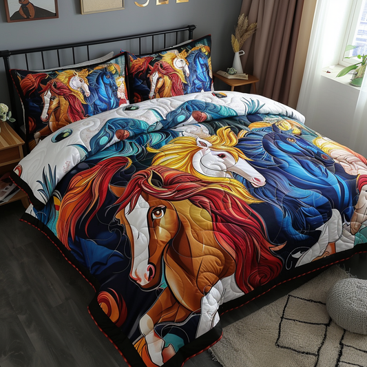 Horse TAI170724007 Quilt Bedding Set