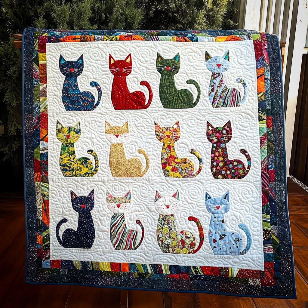 Cat TAI260924128 Quilt Blanket