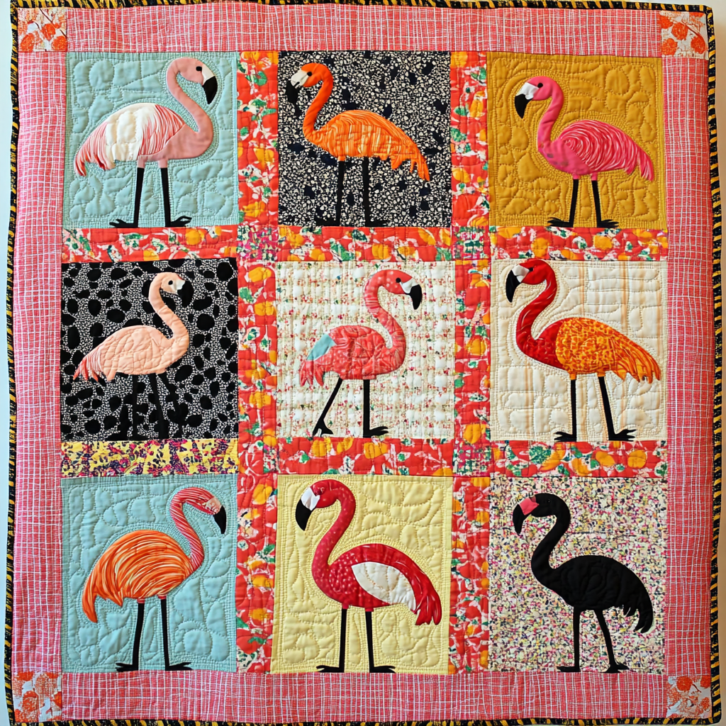 Flamingo DAI130824026 Quilt Blanket