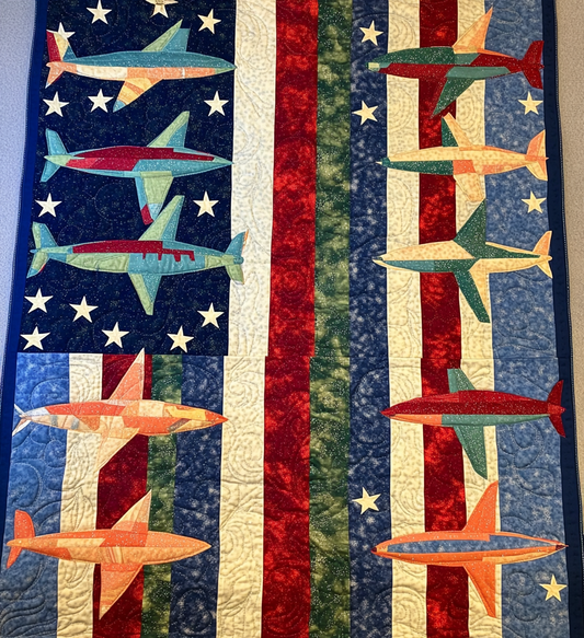 Airplane DAI241224506 Quilt Blanket