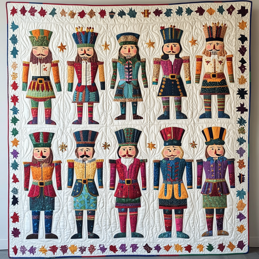 Christmas Nutcracker TAI260924087 Quilt Blanket