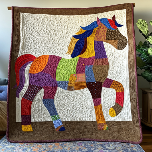 Horse DAI070824079 Quilt Blanket