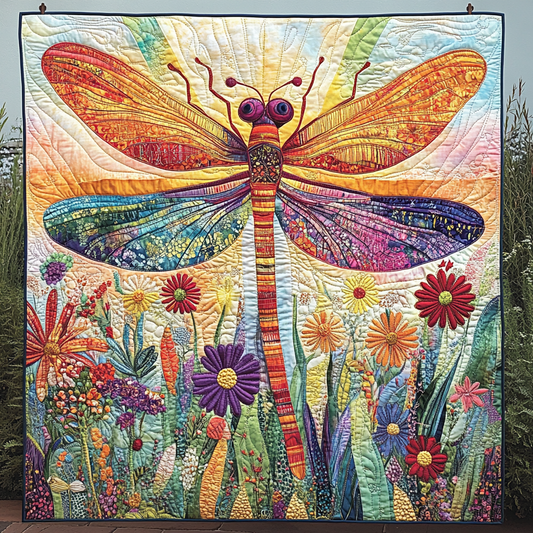 Dragonfly TAI101224264 Quilt Blanket