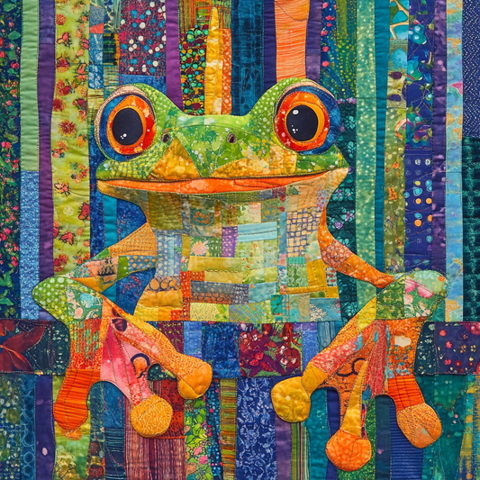 Frog TAI01102446 Quilt Blanket