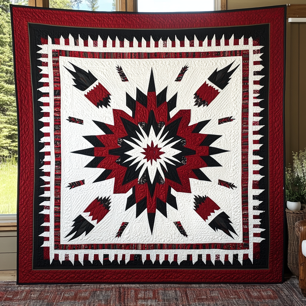 Native American TAI091024029 Quilt Blanket