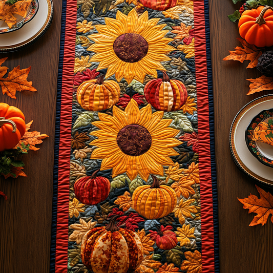 Sunflower TAI021024314 Quilted Table Runner