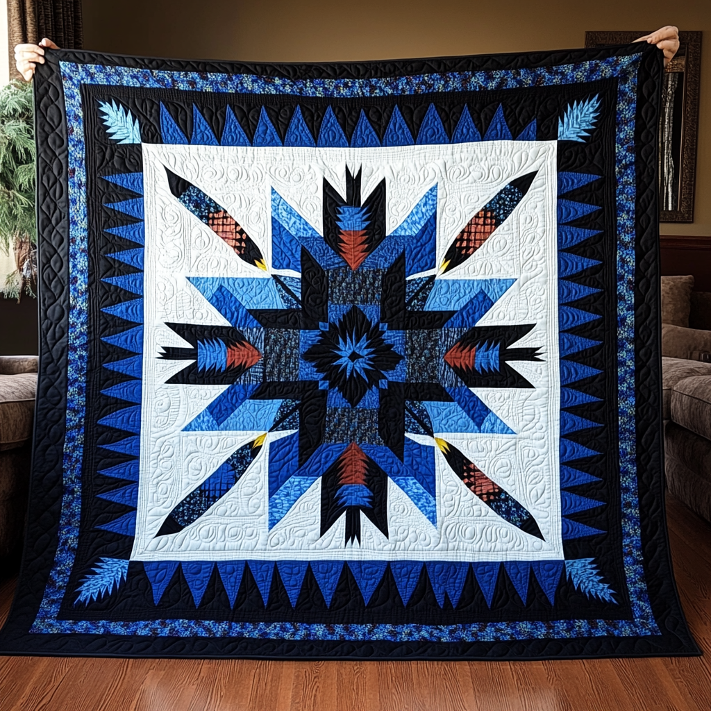 Native American TAI091024201 Quilt Blanket