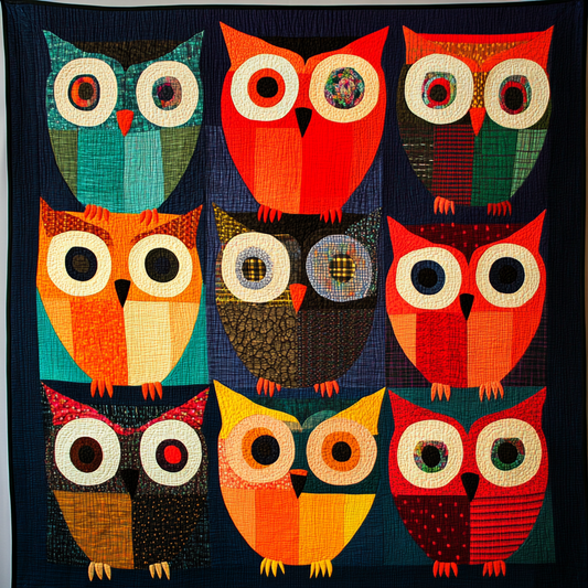 Owl DAI080824002 Quilt Blanket