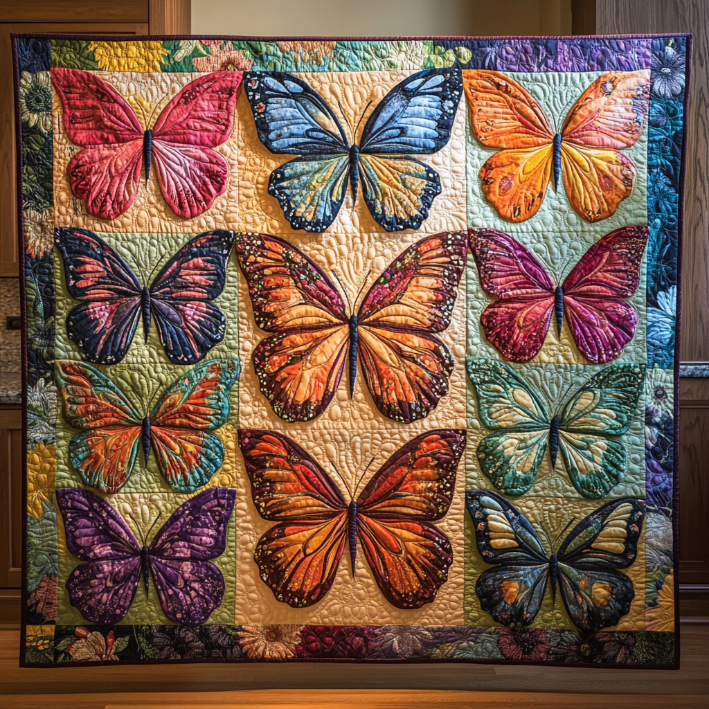 Butterfly DAI110225025 Quilt Blanket