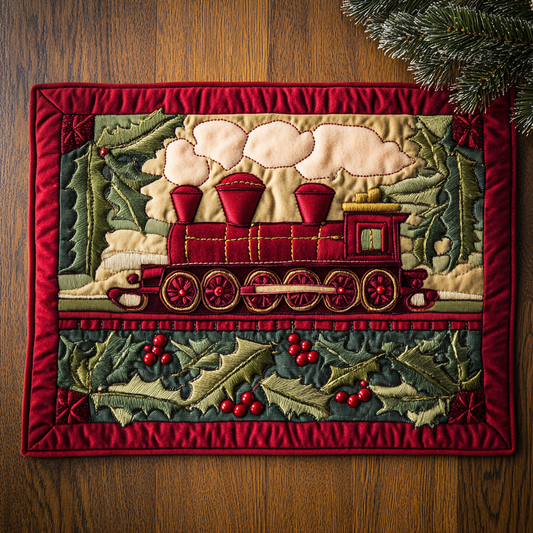 Christmas Train DAI141124572 Quilted Placemats