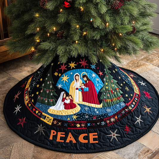 Nativity Scene TAI041024043 Quilted Tree Skirt