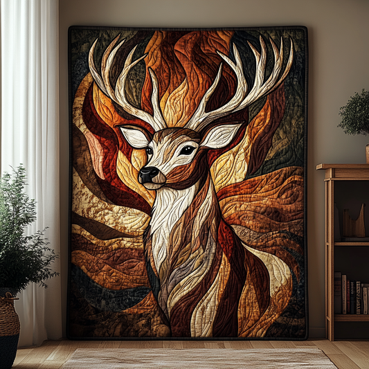 Majestic Deer TAI201124387 Quilt Blanket