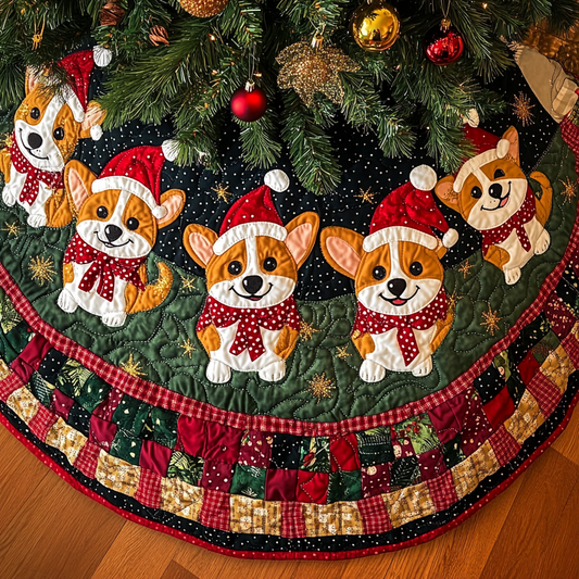 Corgi TAI041024204 Quilted Tree Skirt